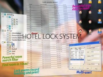 Trung Quốc Khóa thẻ Giao diện PMS Hệ thống khóa khách sạn V5.80 Bộ lọc tìm kiếm phòng mạnh mẽ nhà máy sản xuất